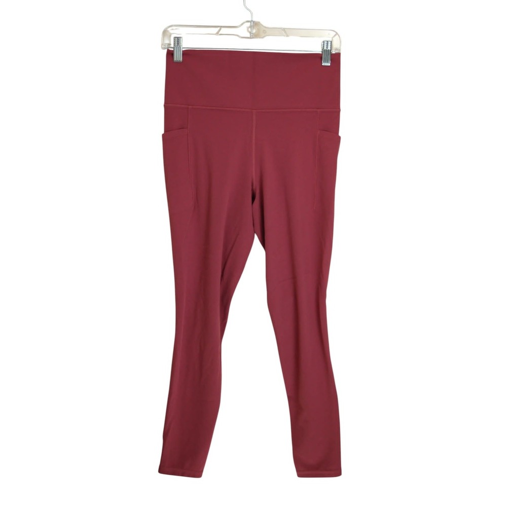 Athleta Women's Red Salutation Stash Pocket II Tight Size M